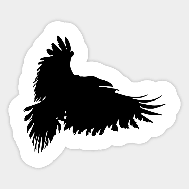 Raven Sticker by Thistle Kent